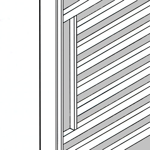 Maniglia per porta singola o doppia
