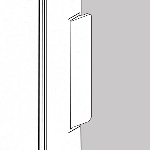 piega per porta singola o doppia