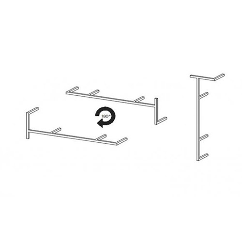 Modulo F – cm. 120 L. x 25,3 P. x 34,5 H.