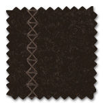 Cosy 04 Velvet Brown con cucitura a contrasto