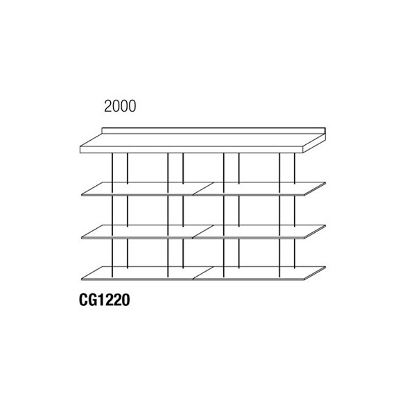 CG1220 – cm. 200Lx35Px126,2H