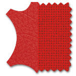 Pelle 70 Red – Retro Tessuto Plano 72 Poppy Red