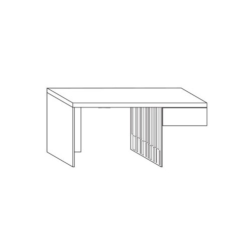 L. 150 cm – P. 50 cm – H. 71,8 cm