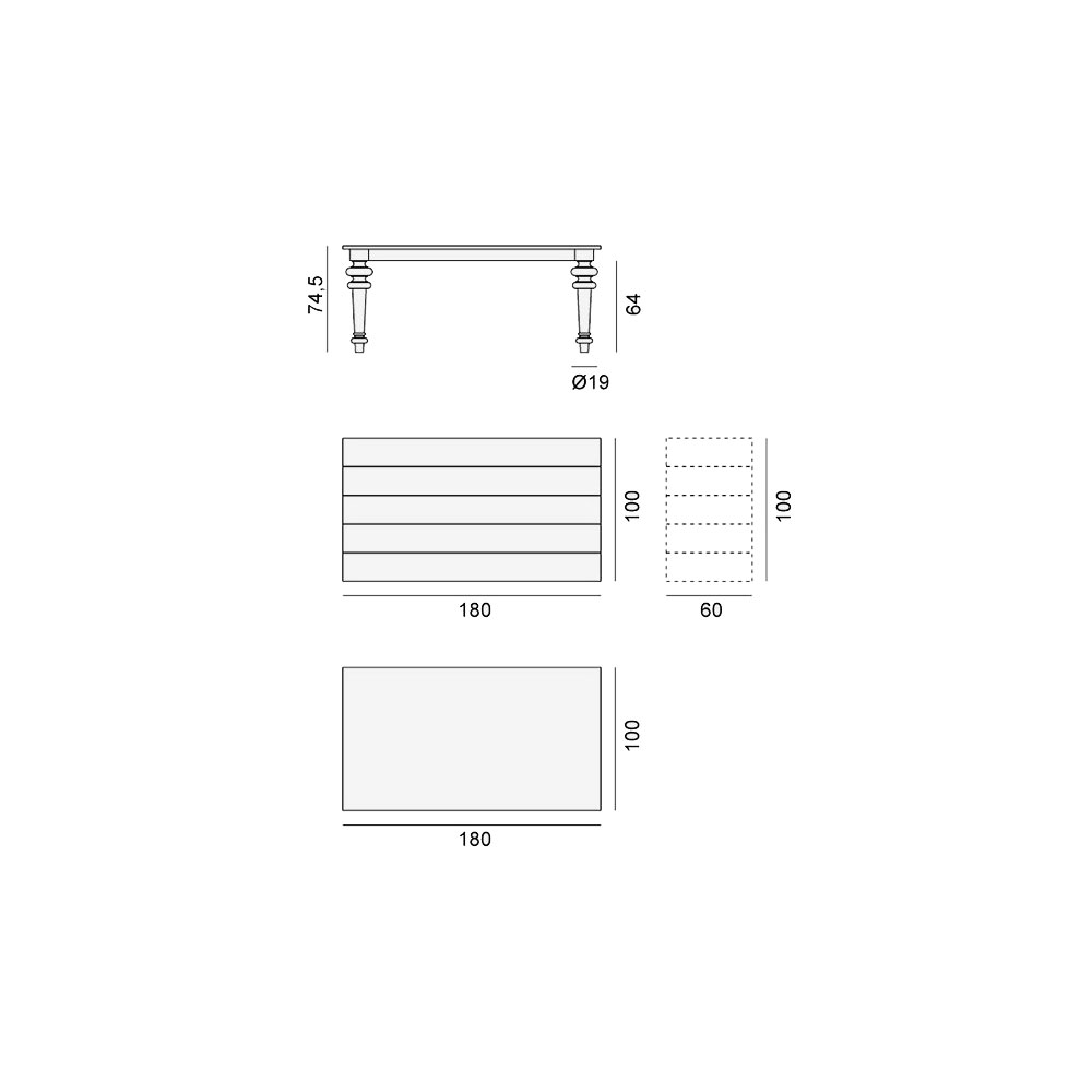 Gray 34 – cm 180×100