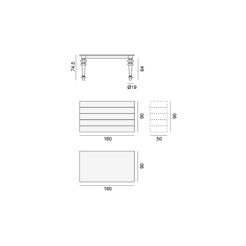 Gray 35 – cm 160×90