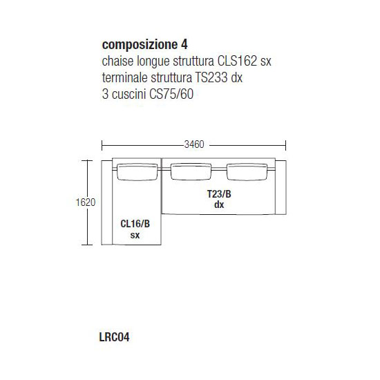 Composizione 4 cm 346Lx162P