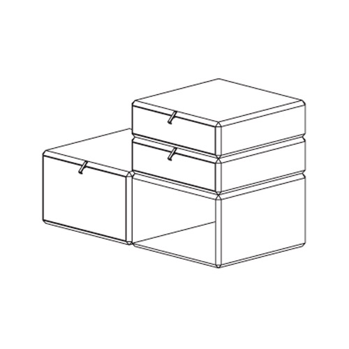 WC62/10 – cm. 100 L. x 50 P. x 62 H.